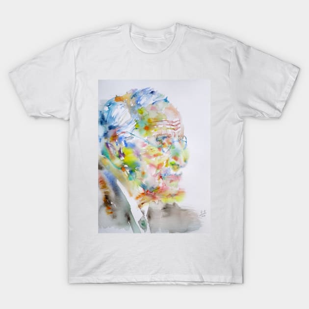 CARL JUNG - watercolor portrait .2 T-Shirt by lautir